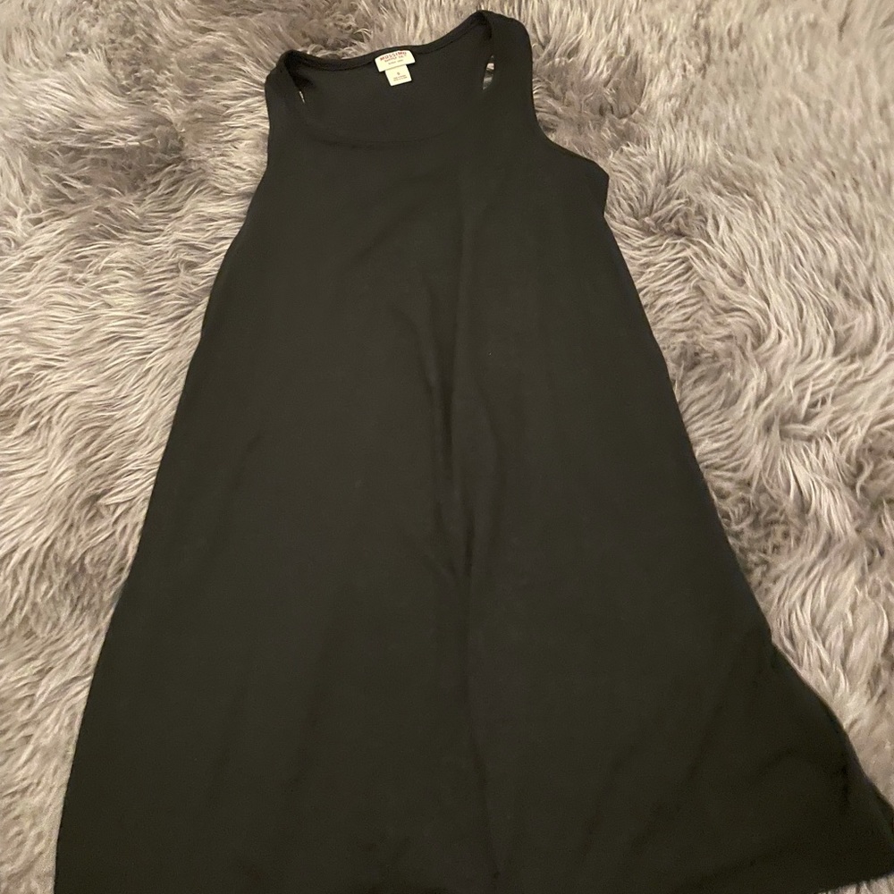 Black tank dress
